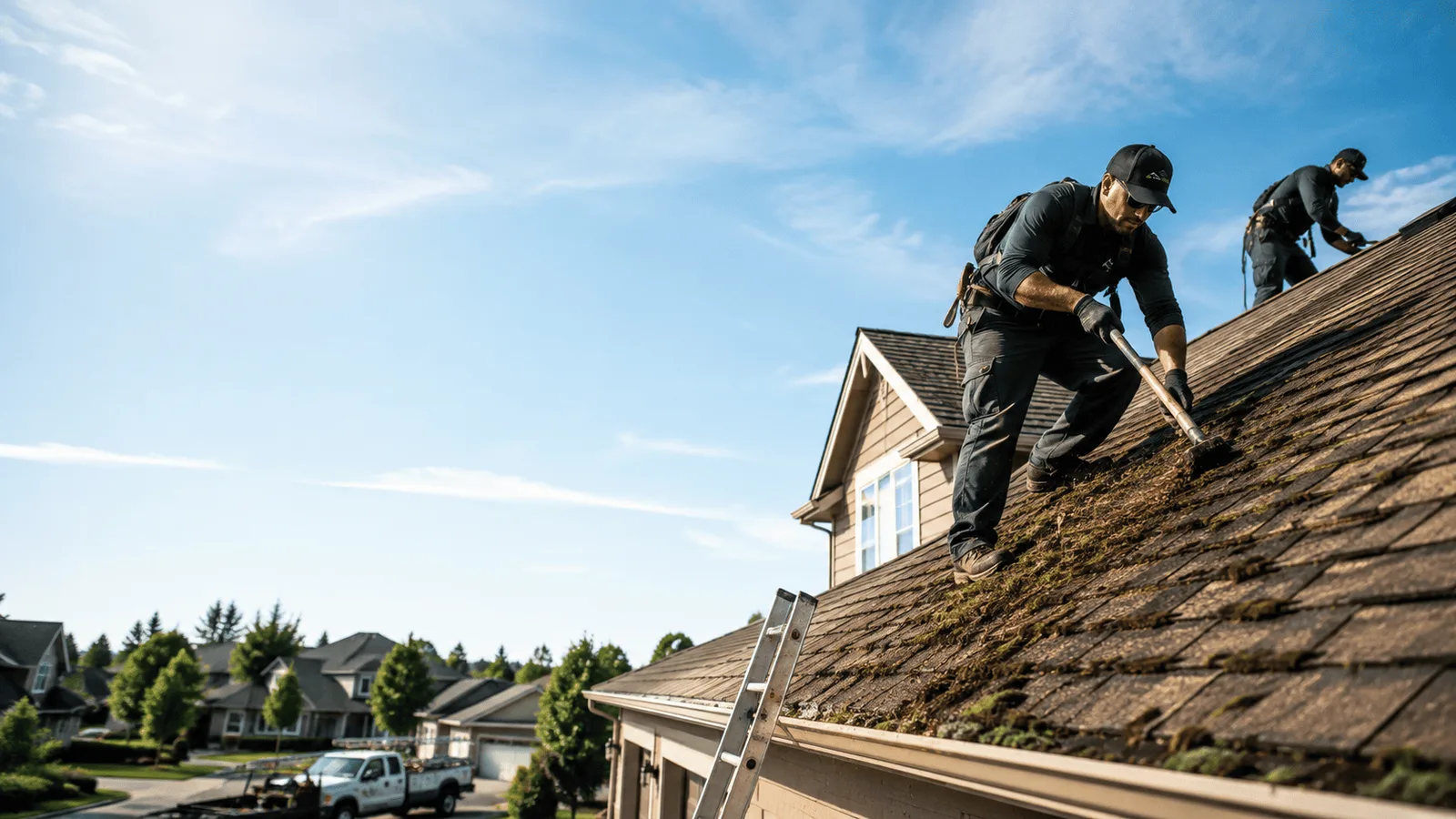 Roof Moss Removal in Franklin, WI near me